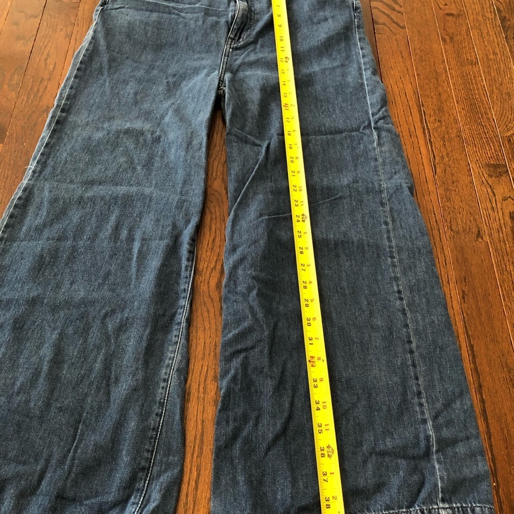 Les Coyotes de Paris Women’s 25 Super Oversized High-Waisted Wide-Leg Jeans EUC! - Picture 7 of 16